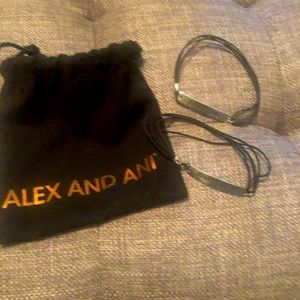 Alex and Ani rope bracelets